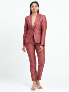 Jacket with Trousers Brown