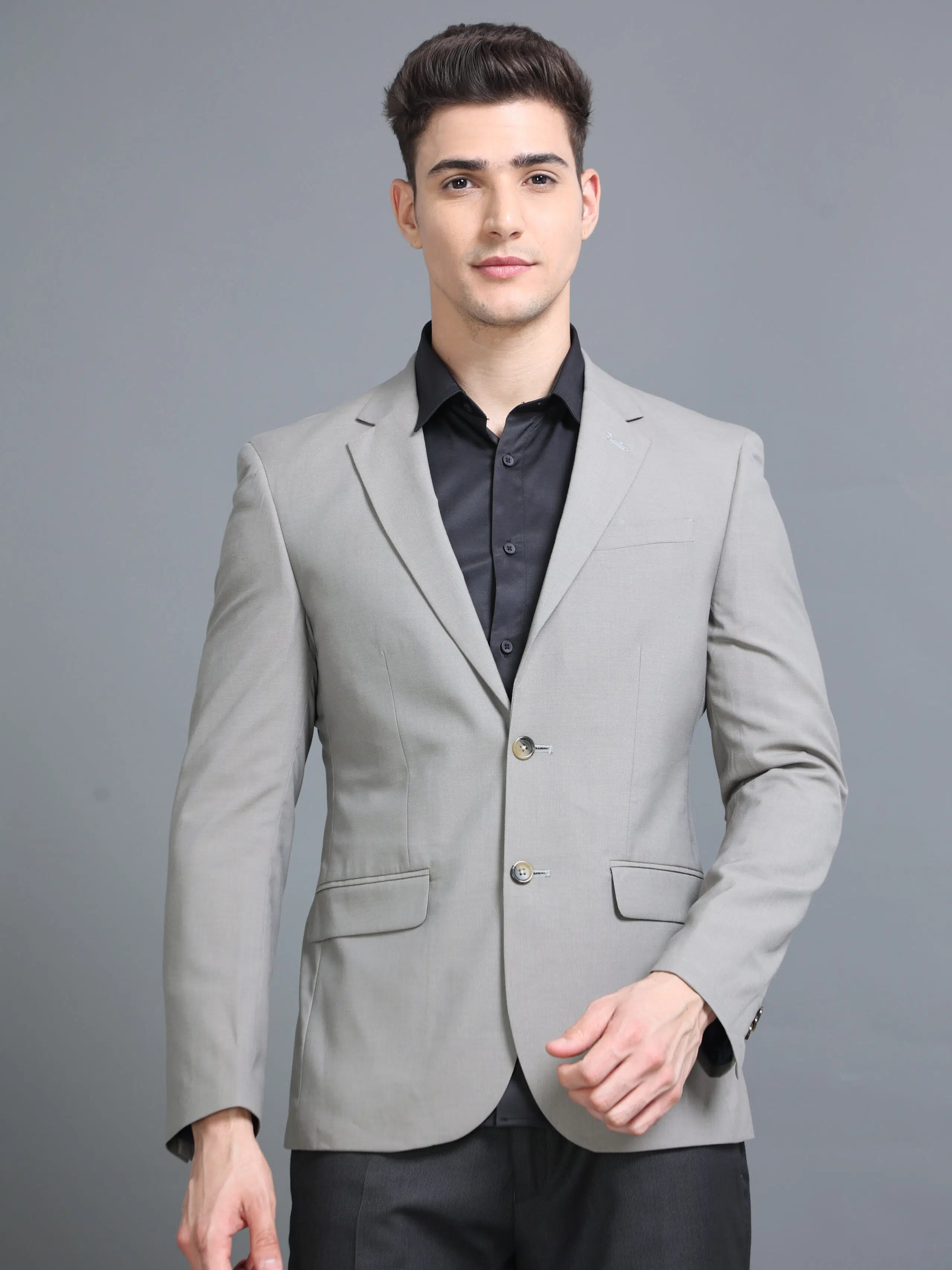 Grey formal jacket mens hotsell